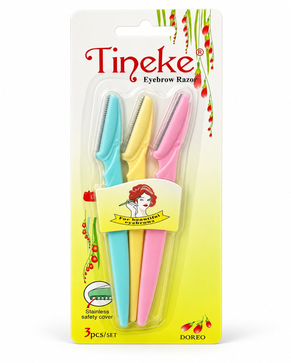 סכיני גילוח לגבות (3 יח')